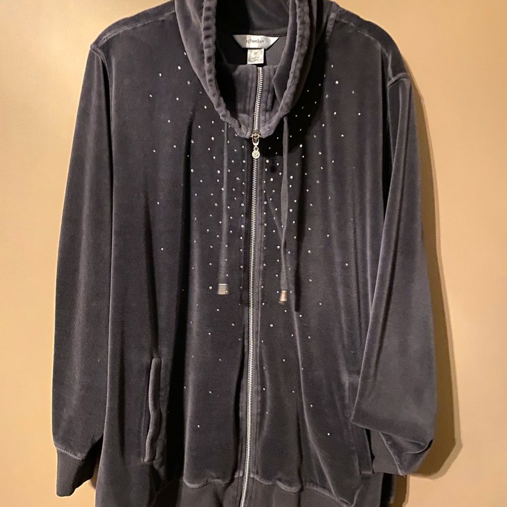 Velour top